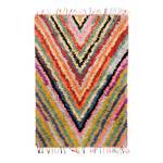 Tapis Vintage Vivid Stripes Laine / Coton - Multicolore - 140 x 200 cm