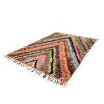 Wollteppich Vintage Vivid Stripes Wolle / Baumwolle - Multicolor - 140 x 200 cm