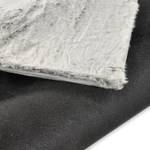 Tapis en fourrure synthétique Furry I Fibres synthétiques - Gris - 160 x 230 cm