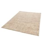 Wollen vloerkleed Groove I textielmix - Bruin - 65 x 135 cm