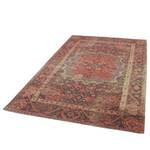 Tapis de couloir Funky Orient Ghom Tissage à plat - Rouge - 75 x 290 cm