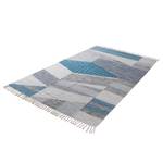 Tapis Vintage Modern Laine / Coton - Turquoise / Multicolore