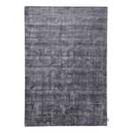 Laagpolig vloerkleed Shine viscose - Antraciet - 50 x 80 cm