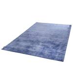 Laagpolig vloerkleed Shine viscose - Blauw - 190 x 290 cm