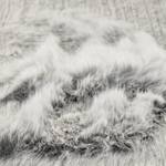 Fellteppich Furry I Kunstfaser - Grau - 60 x 135 cm