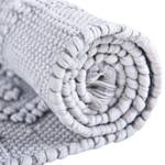 Tapis de bain Vintage coton - Gris clair - 60 x 100 cm