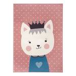 Kindervloerkleed Kitty Bonny polypropeen - Roze - 80 x 150 cm