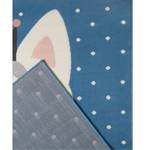 Kindervloerkleed Kitty Bonny polypropeen - Hemelsblauw - 160 x 220 cm