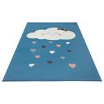 Kindervloerkleed Lovely Sky polypropeen - Hemelsblauw - 160 x 220 cm