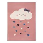 Kindervloerkleed Lovely Sky polypropeen - Roze - 80 x 150 cm