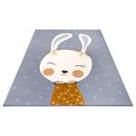 Tapis enfant Bunny Polly Polypropylène - Gris - 120 x 170 cm