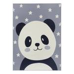 Kinderteppich Panda Pepples Polypropylen - Grau - 120 x 170 cm