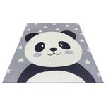 Kinderteppich Panda Pepples Polypropylen - Grau - 120 x 170 cm
