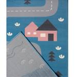 Tapis enfant Dream Street Polypropylène - Bleu ciel - 80 x 150 cm