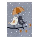 Tapis enfant Love Birds Polypropylène - Gris lumineux - 120 x 170 cm