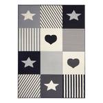 Tapis enfant Lovely Patchwork Polypropylène - Gris - 160 x 220 cm