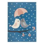 Tapis enfant Love Birds Polypropylène - Bleu ciel - 160 x 220 cm