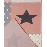 Tapis enfant Pretty Patchwork Polypropylène - Rose - 120 x 170 cm