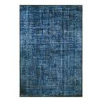 Laagpolig vloerkleed Giberville Polyester - Donkerblauw - 160 x 230 cm