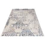 Laagpolig vloerkleed Izan polypropeen - zilverkleurig/donkerblauw - 120 x 170 cm