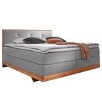 Boxspringbett Montfort Hellgrau - 180 x 200cm