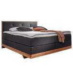 Boxspringbett Montfort Anthrazit - 200 x 200cm