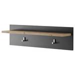 Wandgarderobe Bozel Kastanie Dekor / Grau - Breite: 80 cm