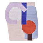 Kurzflorteppich Shapes Nine Kunstfaser - Mehrfarbig - 153 x 188 cm