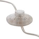 Lampadaire Combiers Coton / Acier inoxydable - 1 ampoule