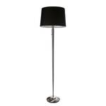 Lampadaire Connaux Coton / Acier inoxydable - 1 ampoule