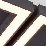 LED-wandlamp Quon acrylglas/aluminium - 1 lichtbron
