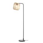 Lampadaire Crosstown Partiellement en bambou massif / Fer - 1 ampoule