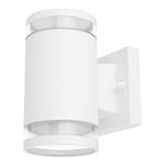 Wandlamp Alcala transparant glas/ijzer - 2 lichtbronnen - Wit