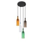 Hanglamp Levito II acrylglas/ijzer - 4 lichtbronnen