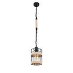 Suspension Halia V Feuille de plante / Fer - 1 ampoule