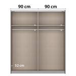 Schwebetürenschrank Bangkok I Breite: 181 cm