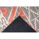 Kurzflorteppich Ethnie 100 Mischgewebe - Grau / Apricot - 160 x 230 cm