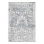 Laagpolig vloerkleed Iglesia 400 textielmix - crèmekleurig/blauw - 160 x 230 cm