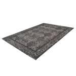 Laagpolig vloerkleed Iglesia 300 textielmix - zwart/grijs - 80 x 150 cm