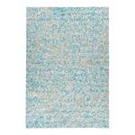 Laagpolig vloerkleed Finish 100 leer - Turquoise - 200 x 290 cm