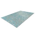 Laagpolig vloerkleed Finish 100 leer - Turquoise - 200 x 290 cm