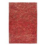 Laagpolig vloerkleed Finish 100 leer - Rood - 80 x 150 cm