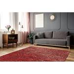 Laagpolig vloerkleed Finish 100 leer - Rood - 80 x 150 cm