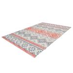 Tapis Ethnie 200 Tissu mélangé - Gris / Abricot - 160 x 230 cm