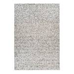 Kurzflorteppich Finish 100 Leder - Silber - 80 x 150 cm