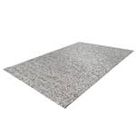 Laagpolig vloerkleed Finish 100 leer - Zilver - 80 x 150 cm