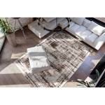 Tapis Ariya 225 II Fibres synthétiques - Taupe / Marron - 80 x 150 cm