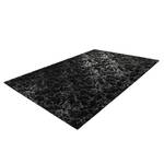 Tapis épais Bijou 225 Fibres synthétiques - Noir / Argenté - 160 x 230 cm