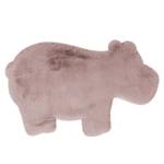 Kindervloerkleed Lovely Kids 325 Hippo kunstvezels - Roze