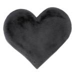 Tapis enfant Lovely Kids 1225 Heart Fibres synthétiques - Anthracite